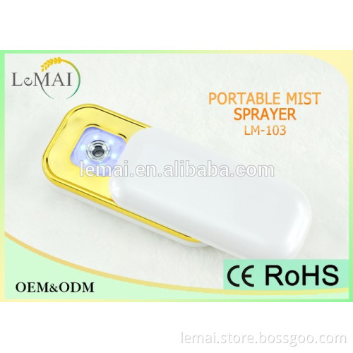 2015 mini facial steamer ionic face humidifier beauty equipemnt
